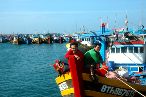 Vẻ đẹp thương cảng Phú Quý